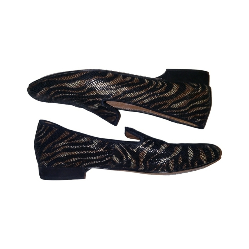 Donald J Pliner Animal Print Loafers